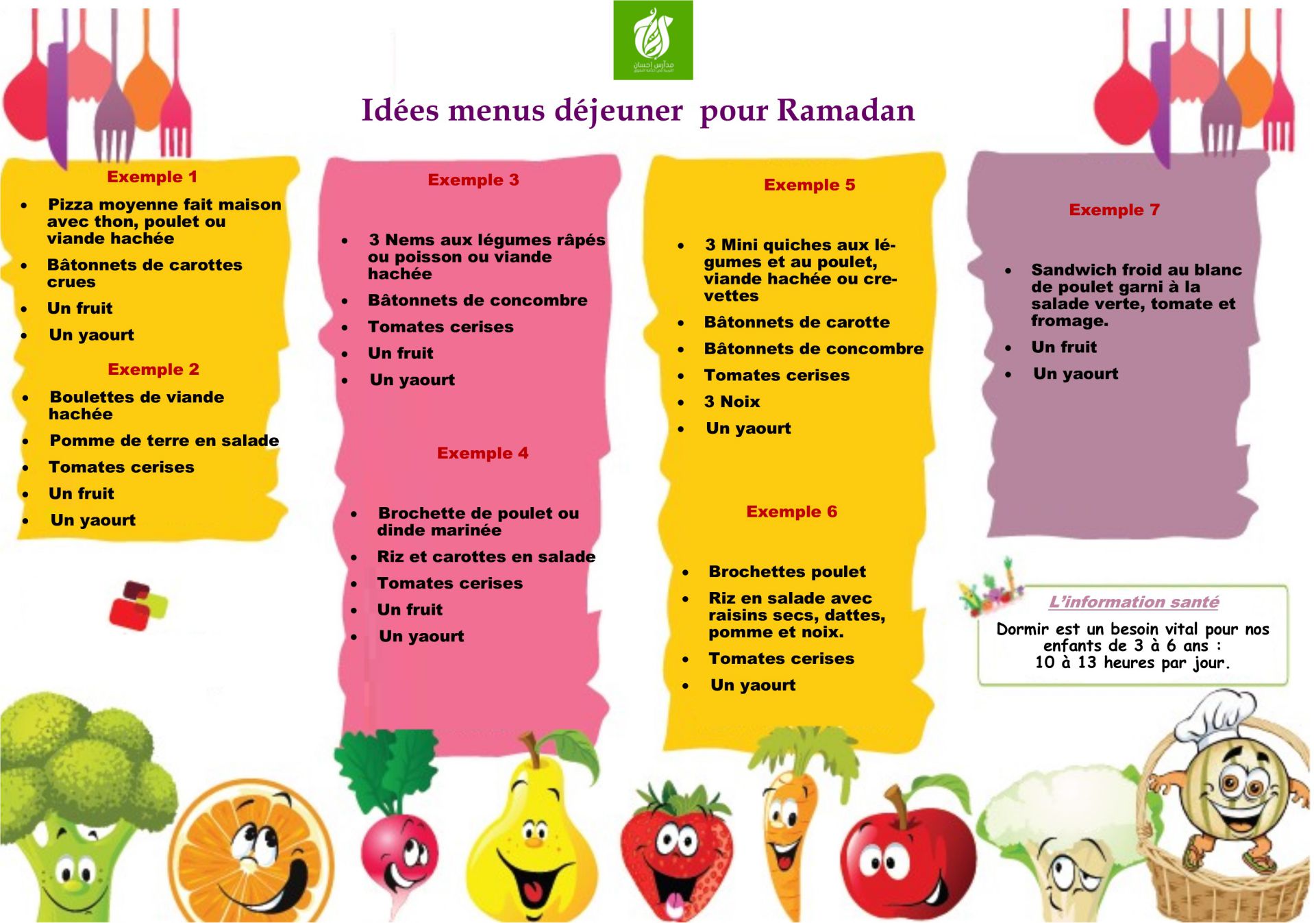 menu ramadan